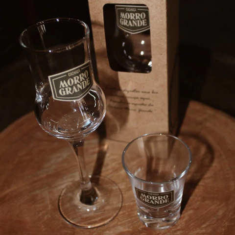 Kit Taça + Copo de Dose | Linha de Acessórios Morro Grande