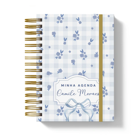 Agenda Datada 2027 Personalizada c/ Nome MD2