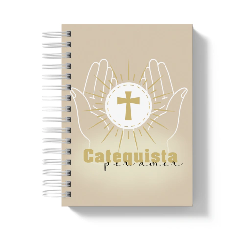 Caderno do Catequista A5 - Organize Sua Rotina de Catequista