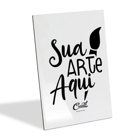 MDF Retangular Retangular 20x27cm - Personalize com Sua Foto ou Arte