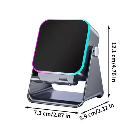 Suporte distribuído atualizado para telefone com alto-falante e luz de indução,