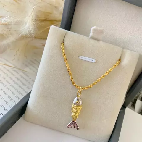 Cordão baiano 2MM peixe