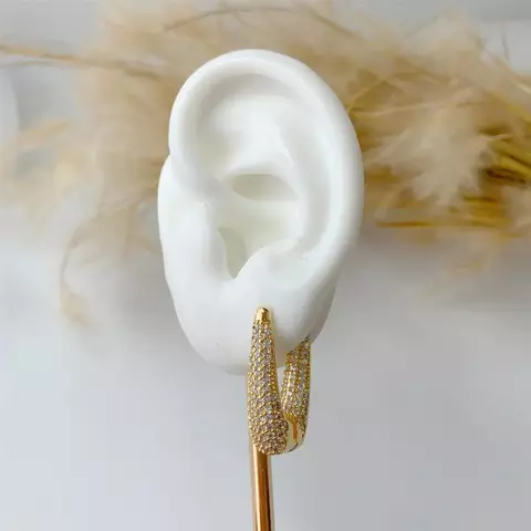 Brinco argola geom - comprar online