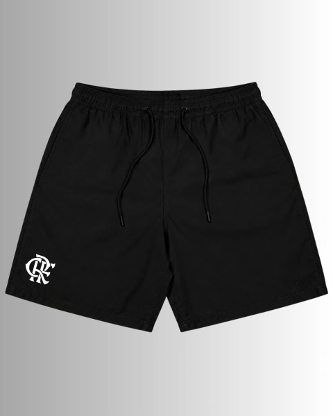 SHORT ELASTANO FLAMENGO BRASÃO 2