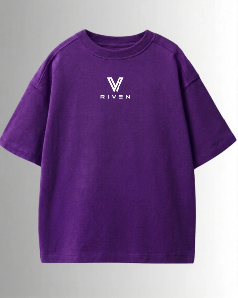 Camisa Oversized R I V E N - 30.1 ROXO
