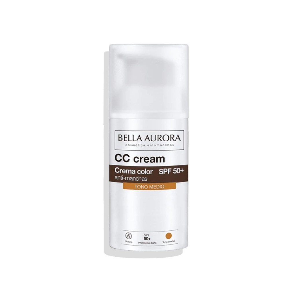 CC Cream Facial Antimanchas Com Cor Tom Médio FPS50+ Protetor Solar 40g