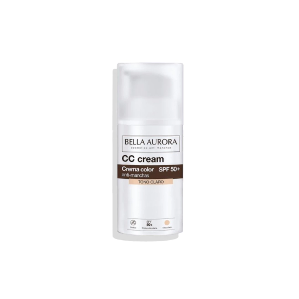 CC Cream Facial Antimanchas Com Cor Tom Claro FPS50+ Protetor Solar 40g
