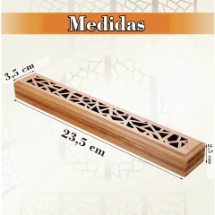 Porta sahumerio durmiente de bambú - tienda online