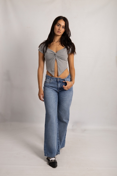 Art. 716 | Wide Leg Nevado Con Detalles Bolsillo rigido Talles 36 Al 46 Versus