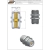 Adaptador Uhf Fêmea So239 X Uhf Fêmea So239 Painel Ka-1-2 - STM Telecom