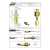Conector Mcx Macho Reto Cabo Crimpagem Rg-174/316 14004 Ouro - loja online