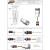 Conector N 50 Ohms Fêmea Reto Prensa Cabo Rg/rgc-58 Cf-3e Níquel - loja online