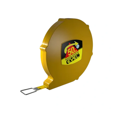 Cinta Metrica 50 metros Evel Fleje Amarillo 250