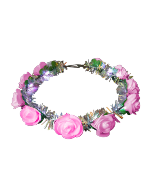 Vincha led con Flores - comprar online