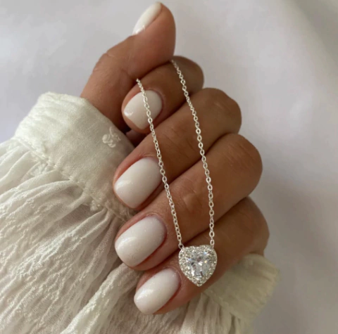Collar Corazon Halo