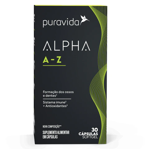 MULTIVITAMINICO ALPHA A-Z PURAVIDA NEUTRO 30 CÁPSULAS