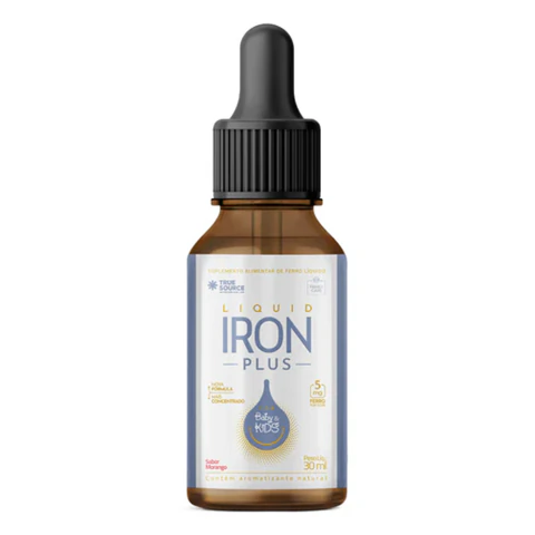 FERRO LIQUID IRON PLUS TRUE MORANGO 30ML