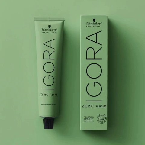 Tintura Sin Amoníaco Igora Zero AMM x60g Schwarzkopf Professional