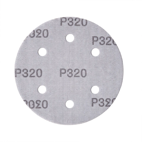 Lixa Disco Hookit Grão 320 Importada 6 polegadas ( 150mm)