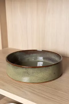 Ensaladera 02 (grande) VERDE OLIVA - comprar online