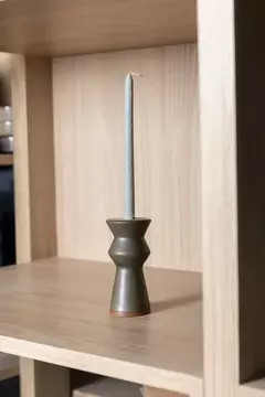 CANDELABRO 01 (bajo) NEGRO MATE - comprar online