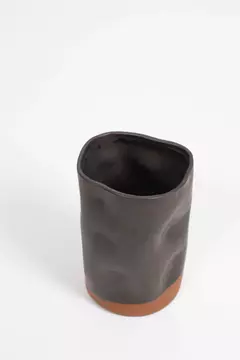 FLOREROS/PORTA UTENSILLOS 02 NEGRO MATE - tienda online