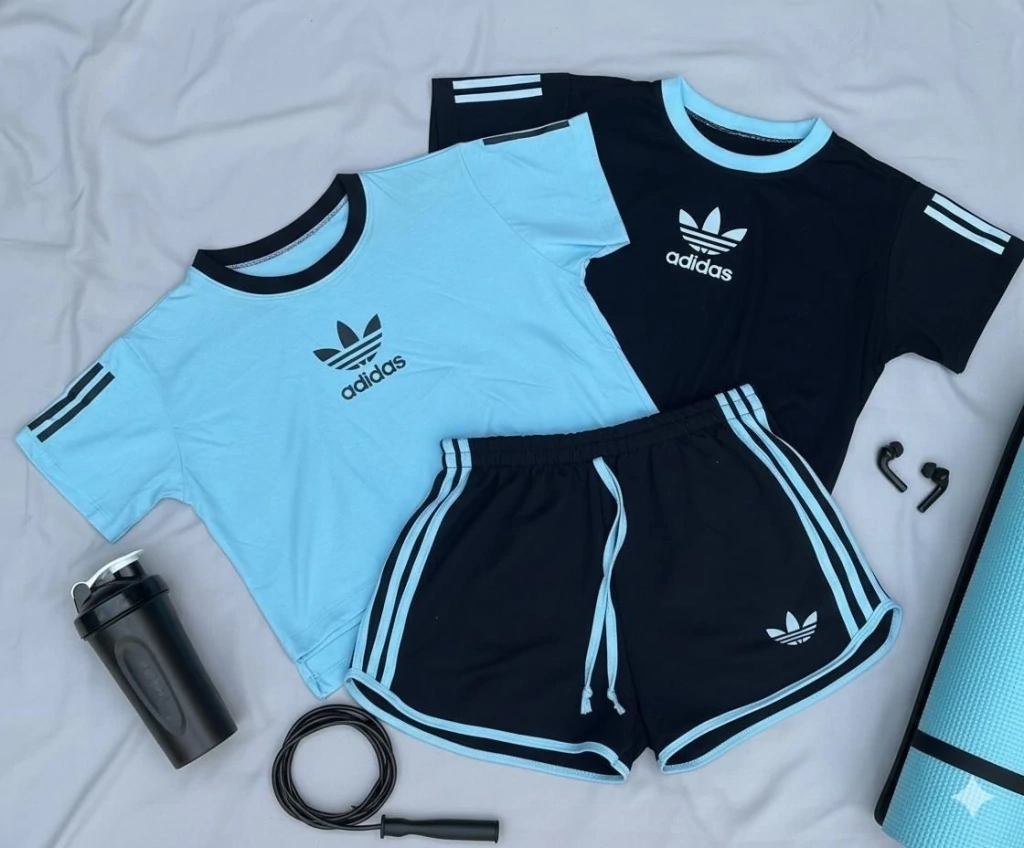 Kit feminino moletom adidas