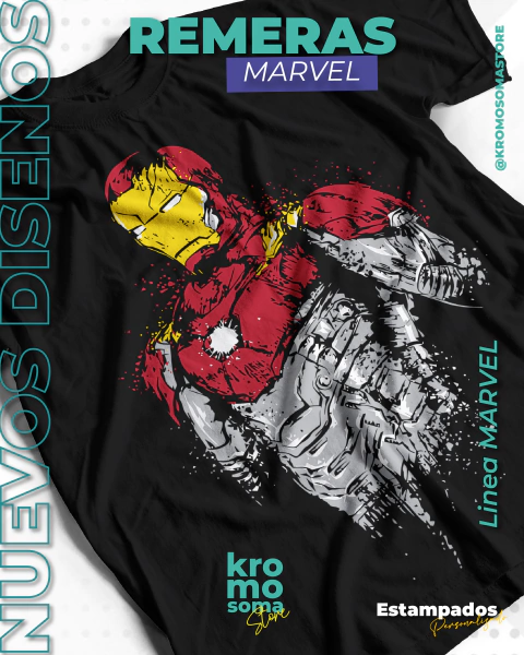 Remeras de IronMan