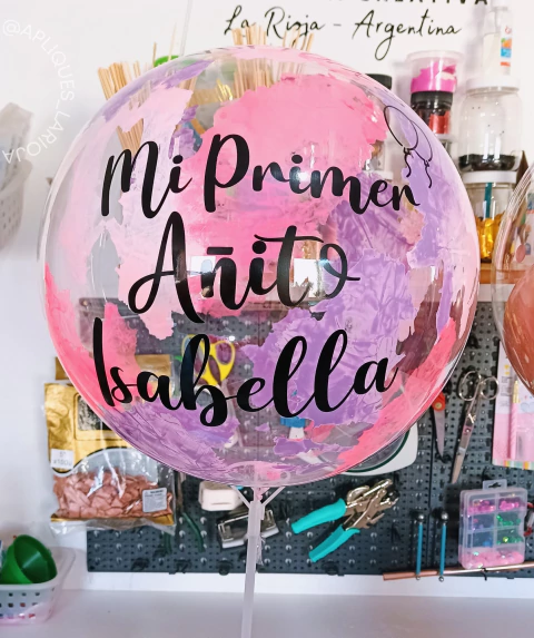 Globo Burbuja con Pinturas