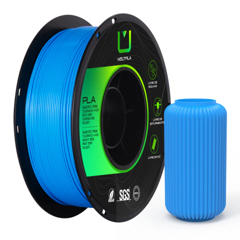 Multfila - Filamento PLA Azul 1kg 1,75mm
