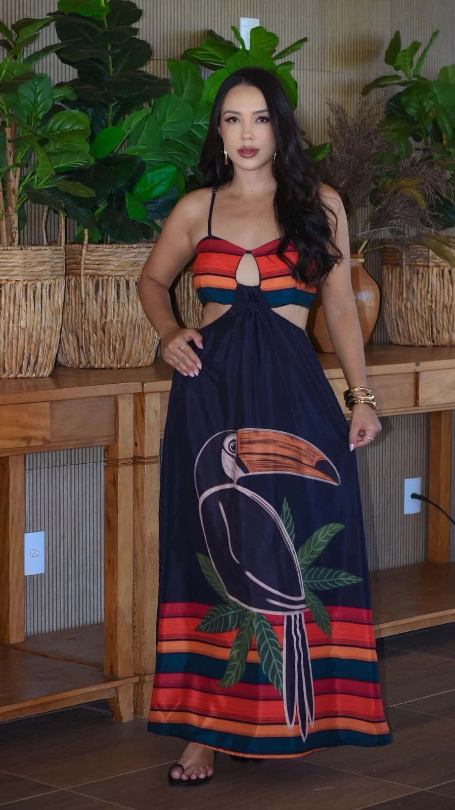 Vestido Bloom Cutout