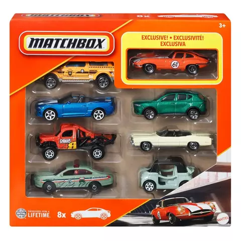 Set 8 Autos Matchbox Surtido