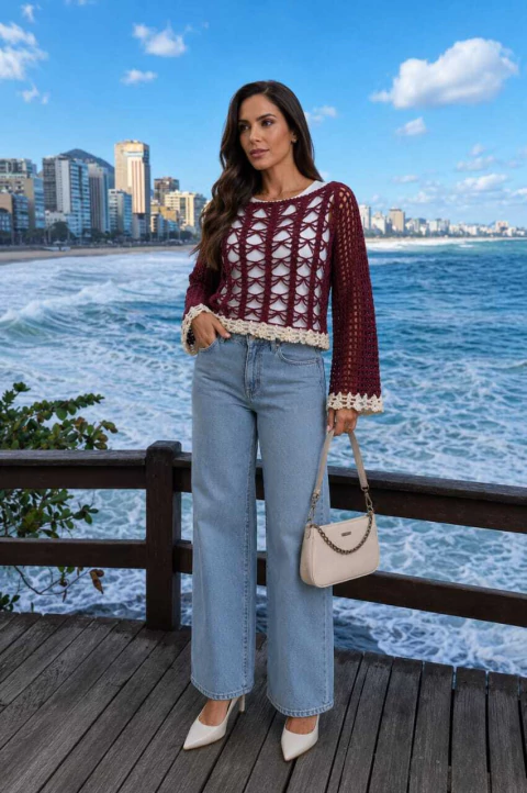 Blusa Nó Chic