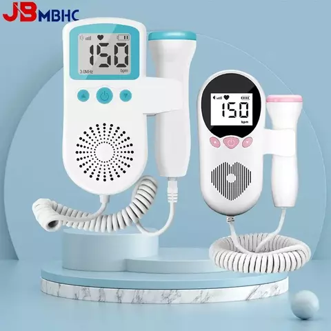 Ultrassom detector de freqüência cardíaca do feto, mulheres gravidas