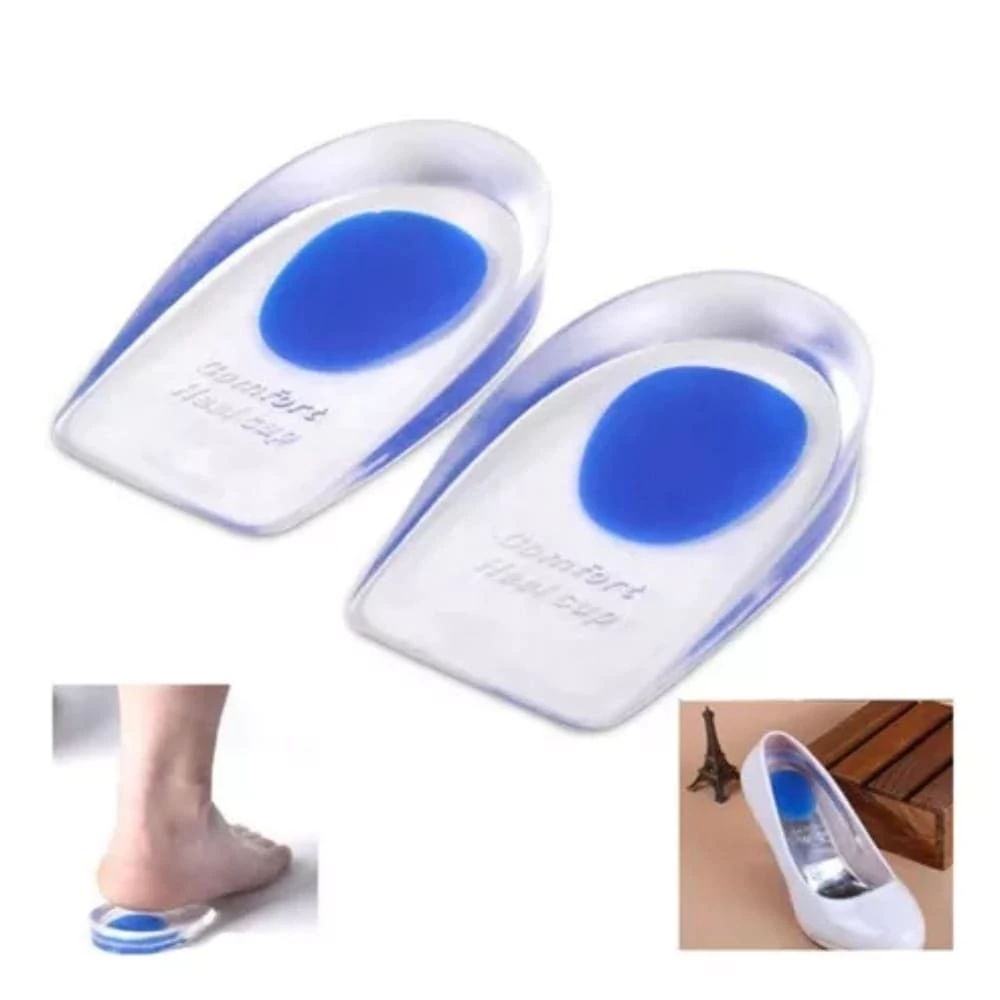 Talonera De Gel Silicona Confort Total Alivia Dolor Y Cansancio