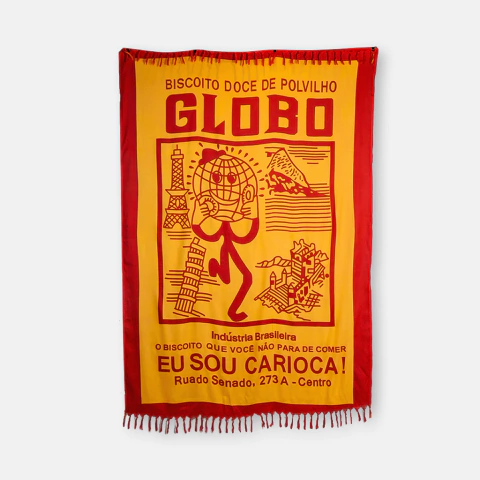 Canga Viscose Rio de Janeiro - Biscoito Globo na internet