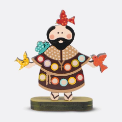 Imagem São Francisco Fofinho Média - Mdf - comprar online