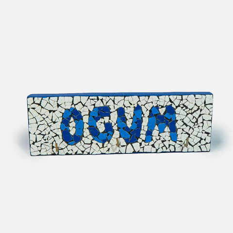 Porta Chaves Orixás Bloco Madeira - Jeitinho Brasileiro