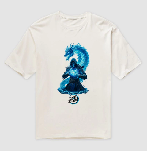 Camiseta Oversized M4NSHORE - SUBZERO (MS022)