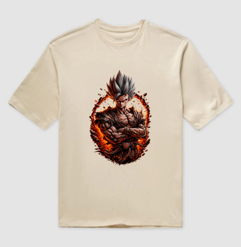 Camiseta Oversized M4NSHORE - DRAGON (MS021)