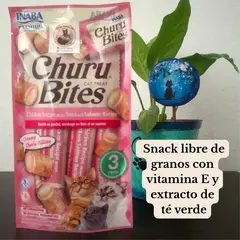 Churu bites x 3 pieza atún y salmón