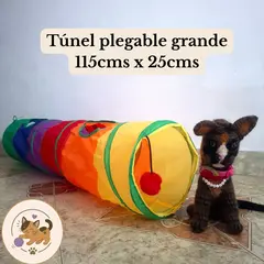 Túnel plegable grande