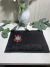 Toalha Lavabo Time Corinthians Cor Preto e Branco(Personalize o nome)
