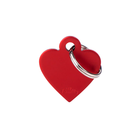 My Family Chapita Small Heart Aluminum Red - comprar online
