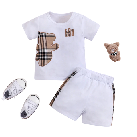 Conjunto Bebê Ursinho Divertido | 2 Peças