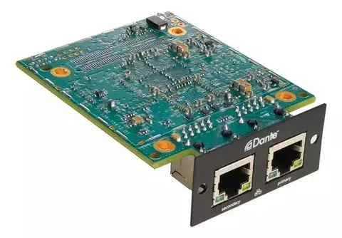 Placa SHURE A820-NIC-DANTE