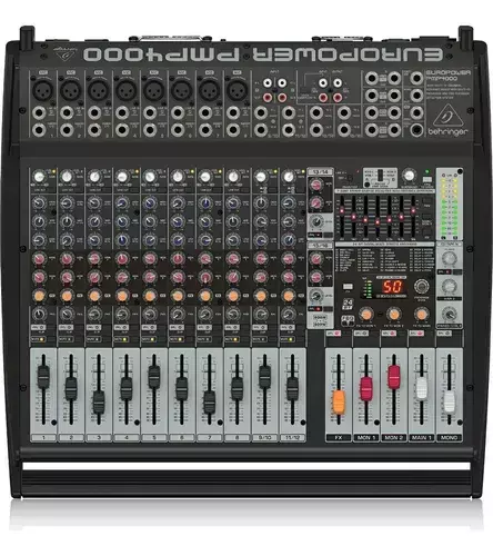 Mixer Amplificado Behringer PMP4000