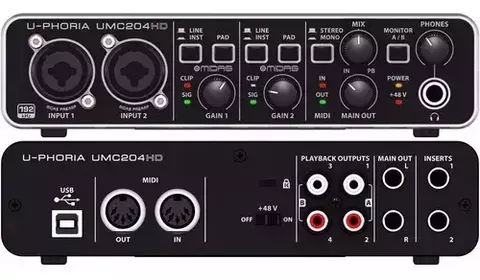 InFerfaces USB Behringer UMC202 HD