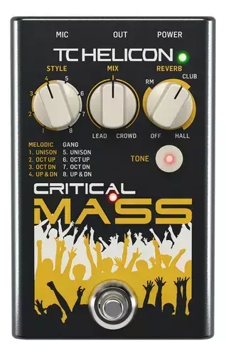 Procesadores de Voz TC Helicon CRITICAL MASS
