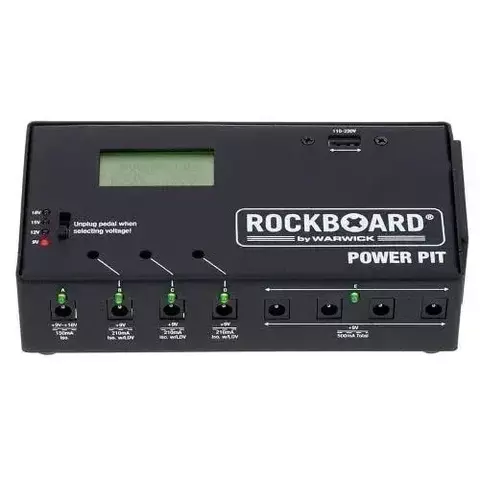 Fuente de alimentacion Warwick Fuente multiple Rockboard Power Pit